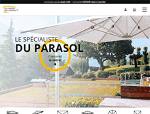 Tablet Screenshot of la-maison-du-parasol.com